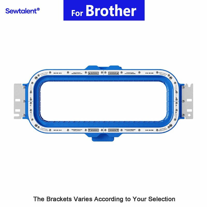 Magnetic hoops and magnet frame for Brother embroidery machine