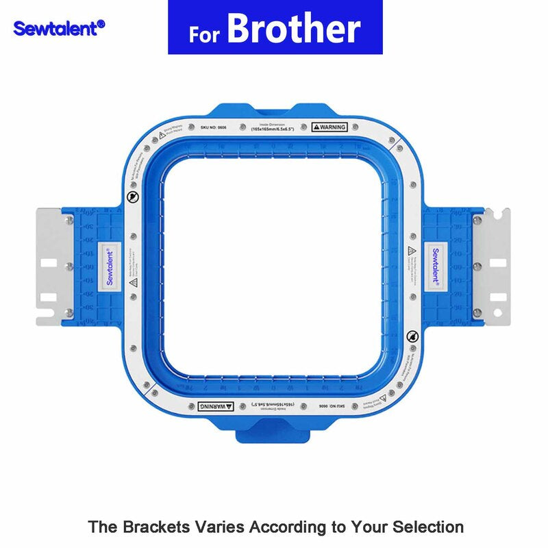 Magnetic hoops and magnet frame for Brother embroidery machine