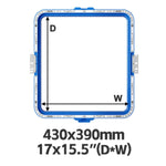 Magnetic Hoop 17"x15.5" | 430x390mm for Smartstitch Embroidery Machines