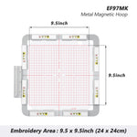 Magnetic Embroidery Hoop (Long-bar Magnets) for Brother XV8500D XE1 XP1 etc. Babylock Destiny Solaris Embroidery Machine