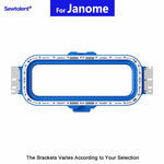 Magnetic Hoop 3.9"x12.8" | 100x320mm  for Janome Embroidery Machines