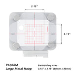 Magnetic Hoop for PFAFF Ambition 640 Creative Icon Sensation etc. Husqvarna Viking Designer Embroidery Machine