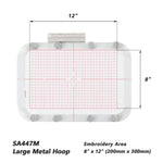 Magnetic Hoop for Brother Innovis Quattro 6700D VM6200D etc. Babylock Solaris Destiny Embroidery Machine