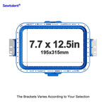 Magnetic Hoop 7.7"x12.5" | 195x315mm for Toyota Embroidery Machines