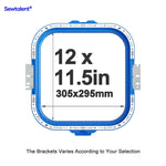 Magnetic Hoop 12"x11.5" | 305x295mm for Toyota Embroidery Machines