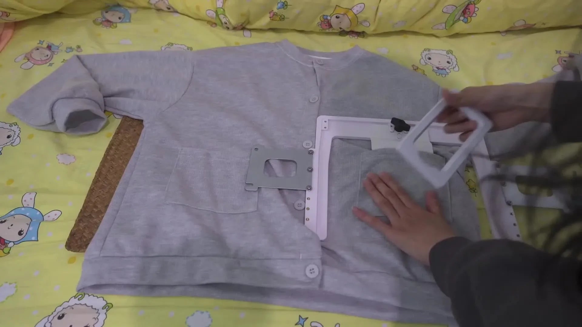 Embroider Functional Pockets on a Brother PR Free-Arm Machine (Without ...