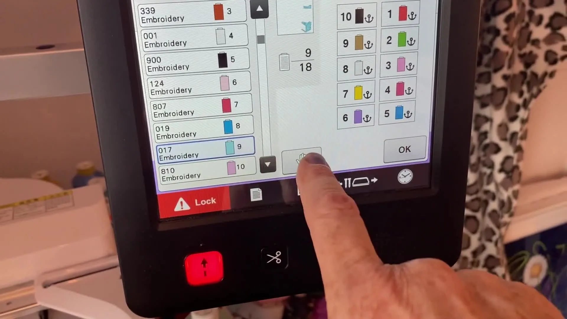 Simthread on the Brother PR1050X: Color Matching, Tie-On Threading, an ...
