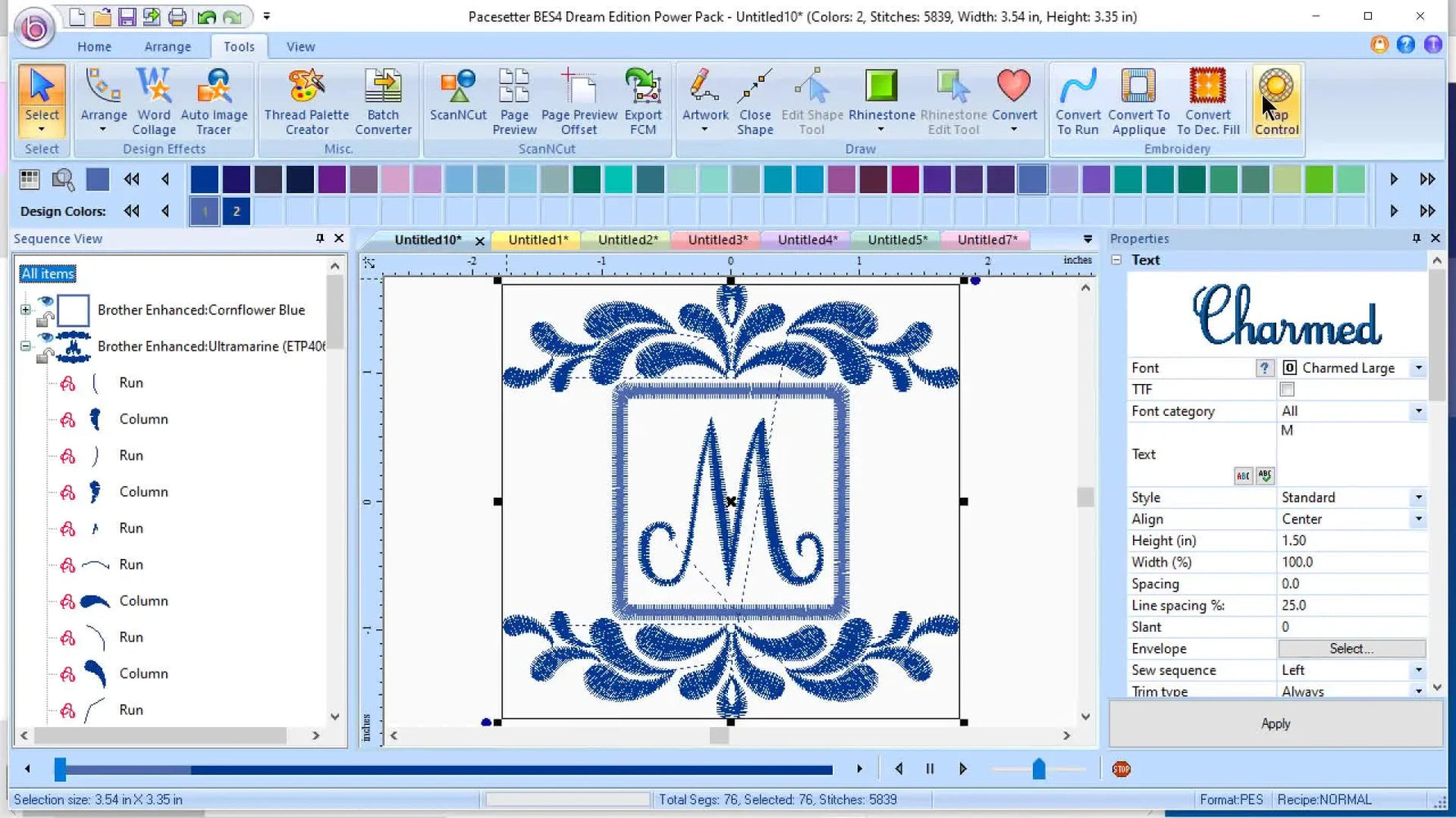 The BES 4 Nap Control dialog box showing the Offset set to 0.08 for creating a towel-friendly knockdown background.