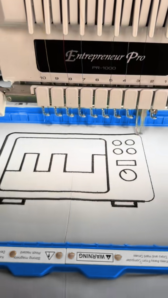 embroidery organizer box