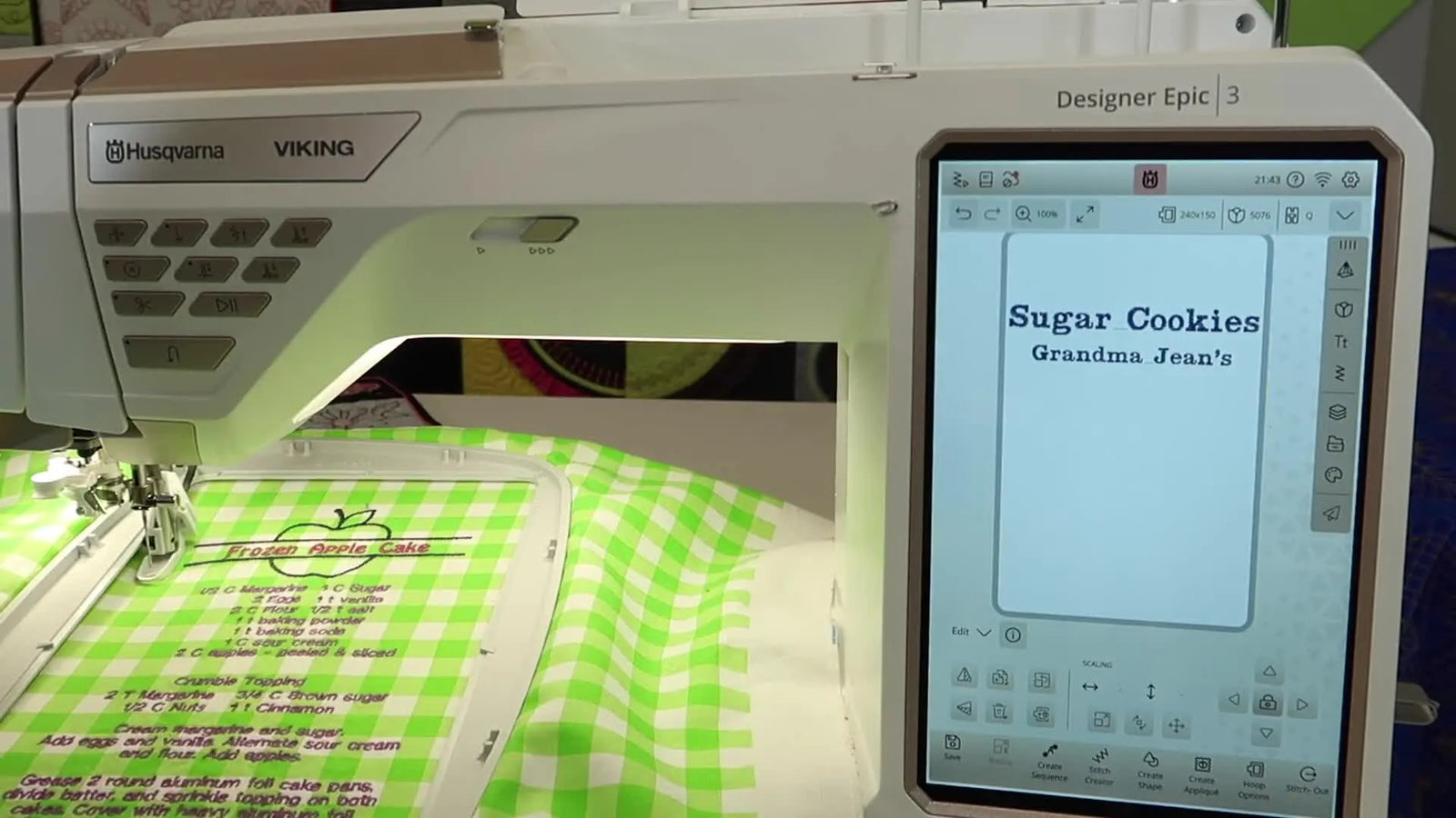 Epic 3 Text That Actually Lines Up: Blue-Guide Lettering for Recipe Towels (Without the Busy Grid)
