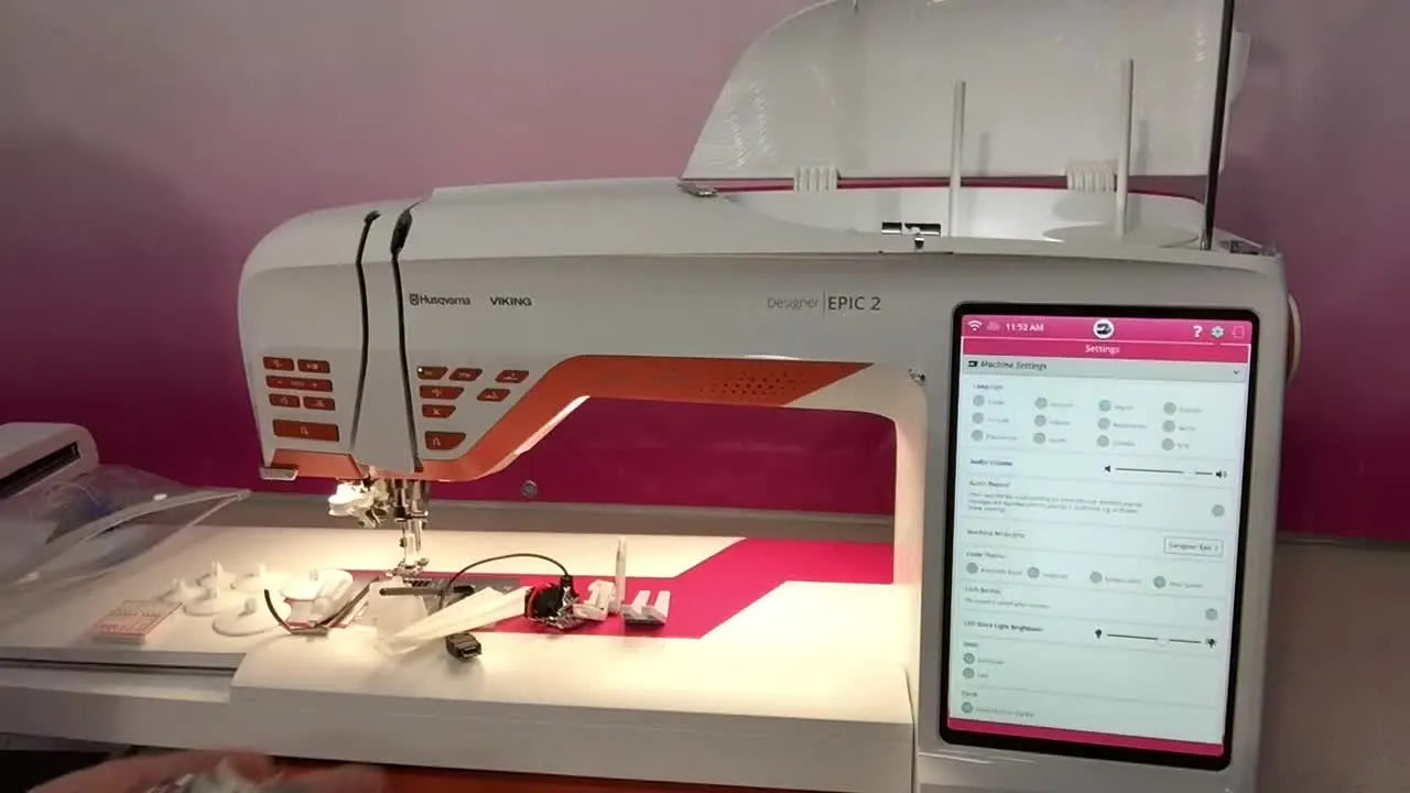 Designer EPIC 2 Accessories Unboxed: The Presser-Foot “Valley” Test, the R Foot for Embroidery, and the Small Parts That Prevent Big Headaches