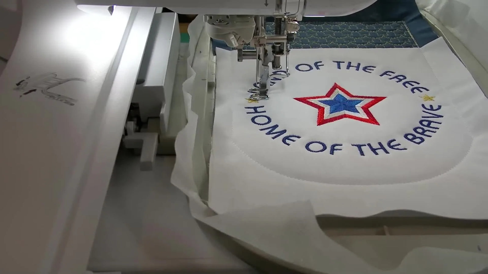 Digitize + Stitch a 6x10 ITH Patriotic Door Hanger Without the Usual Headaches (Nodes, Stippling, Flip-and-Stitch)