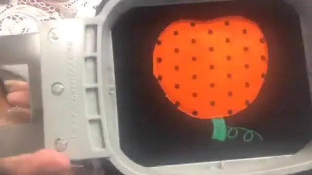 A Sweatshirt Appliqué Pumpkin That Doesn’t Pucker: Hooping, HeatnBond Lite, and Clean Satin Edges on a Baby Lock Enterprise