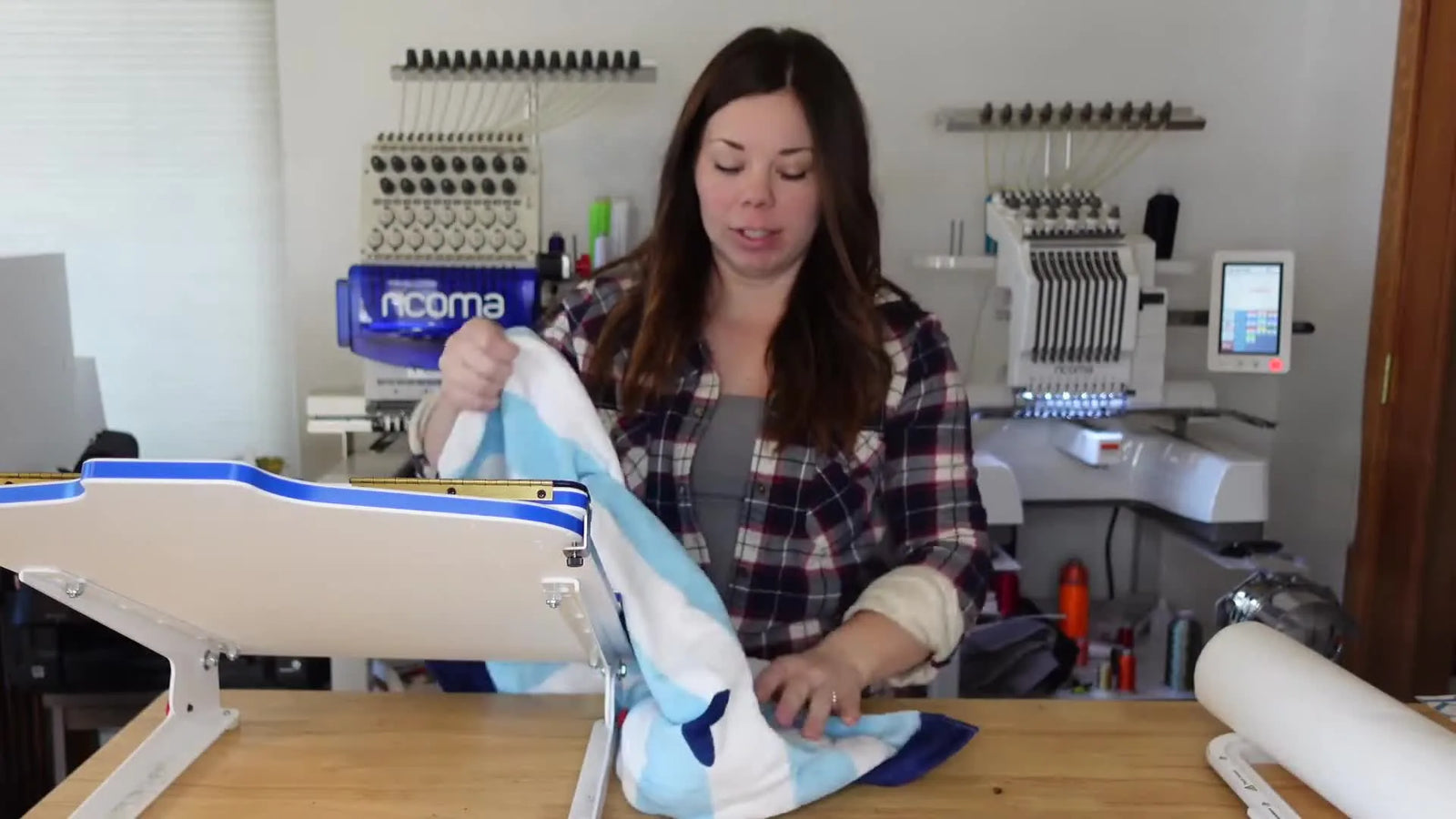 Mastering Towel Embroidery with a Mighty Hoop Stand: Clean, Centered, and Fast