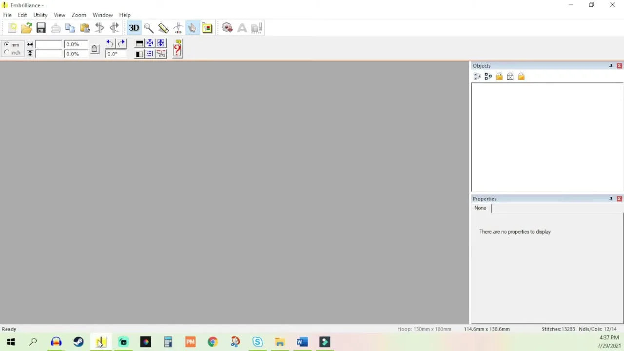 A screen capture shows the Candy Spiral appliqué file being selected in Embrilliance before merging it into a 5x7 birthday shirt layout.