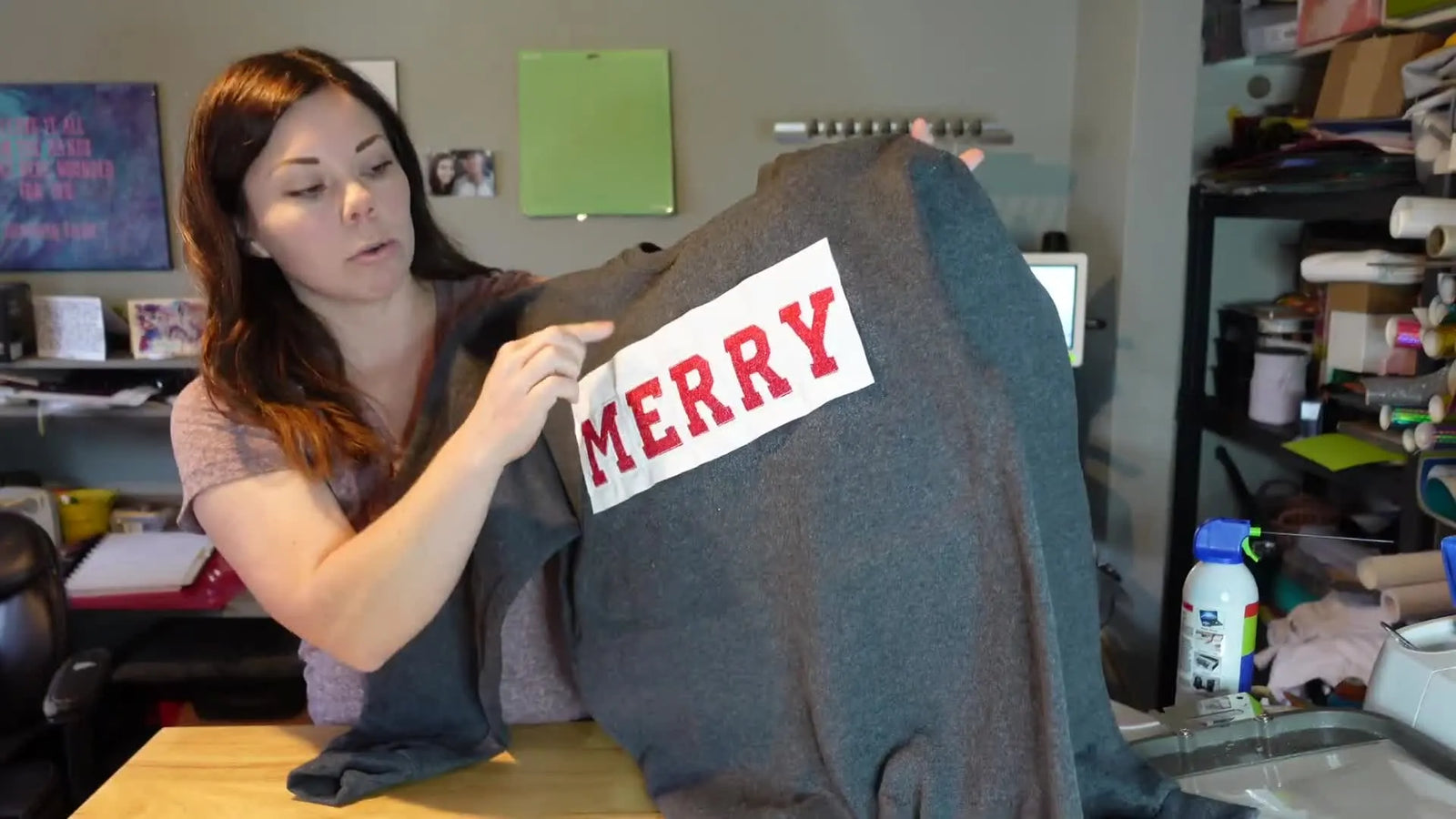 Faux Chenille Glitter Letter Patches on a Ricoma EM-1010: The Clean “Tear-Away” Trick for Trendy Sweatshirts