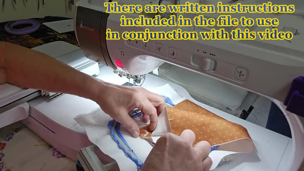 Clean 4x4 Baseball Glove Appliqué on a Baby Lock Visionary: The Trim-Right Method That Stops Fraying and “Bobbin Peek”