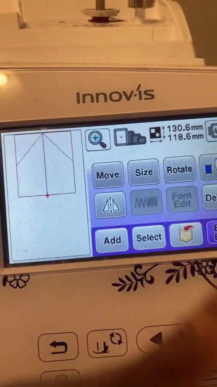 Brother Innov-is NQ1600E Lettering on the Screen (and the Two Errors That Scare Beginners): Size Limits, Memory Full, and Clean Name Placement