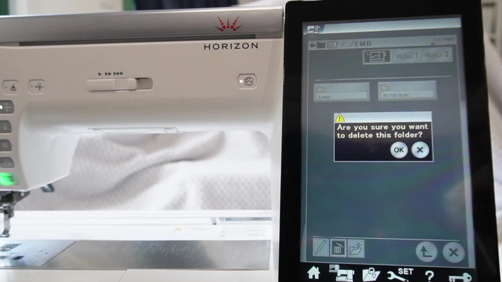 Stop Losing Designs on the Janome Horizon Memory Craft 15000: Save, Rename, and Find Embroidery Files (Without the “M001 Trap”)