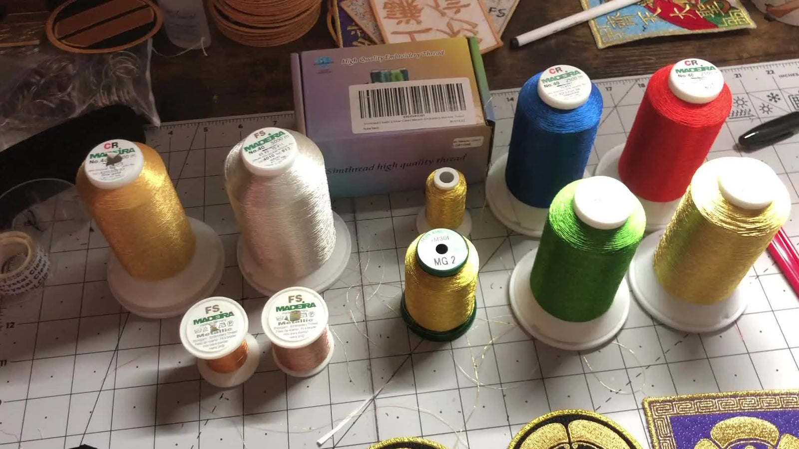 Metallic Embroidery Thread That Won’t Ruin Your Day: Simthread vs Kingstar vs Madeira CR vs Madeira FS (Real Samples, Real Errors)