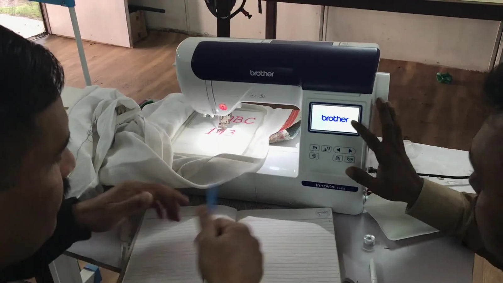 Brother Innov-is F440E Tutorial: From Power-On to Font Selection