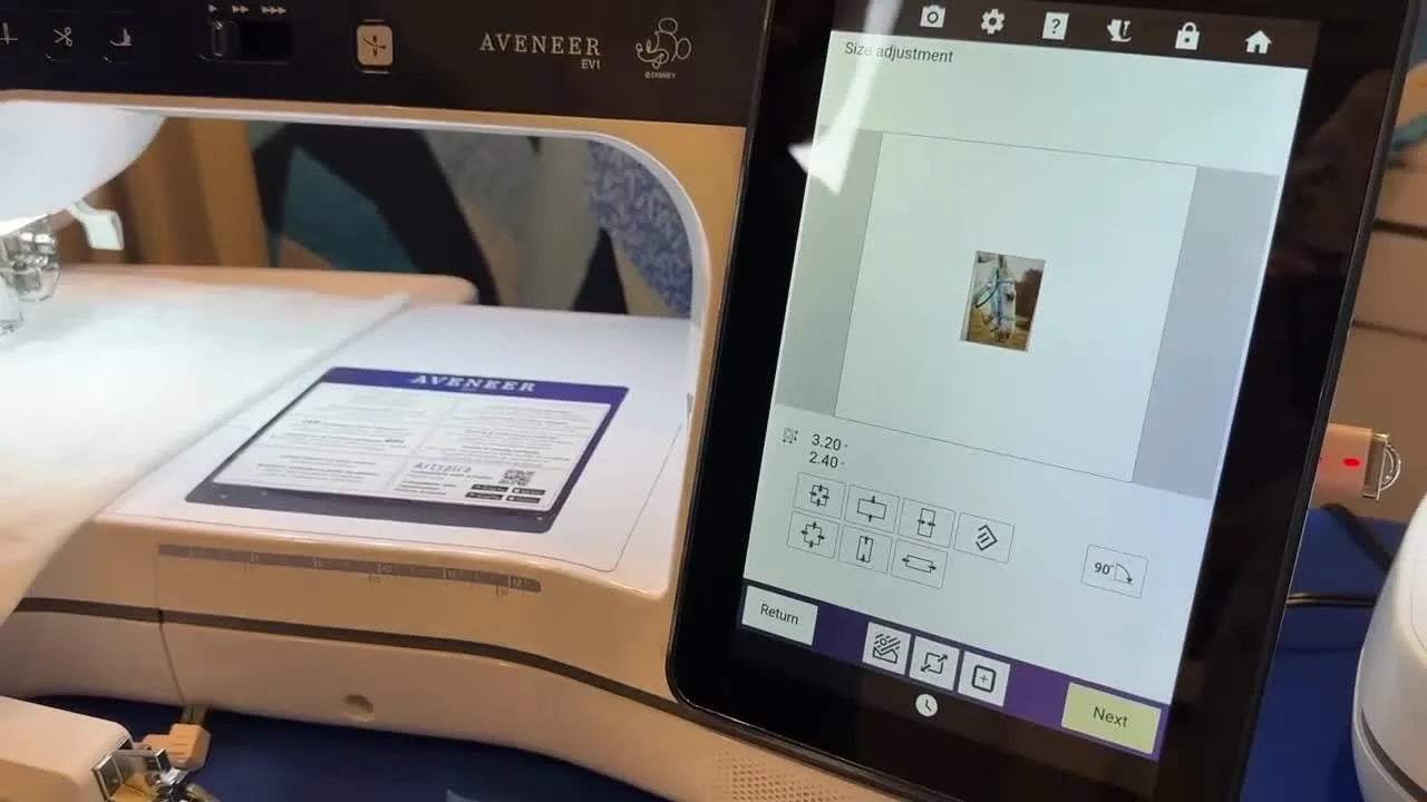 Brother Aveneer EV1 Picture Play + StitchVision Projection: How to Place Designs Fast, Nail Buttonholes, and Keep Dense Photo Embroidery From Shifting