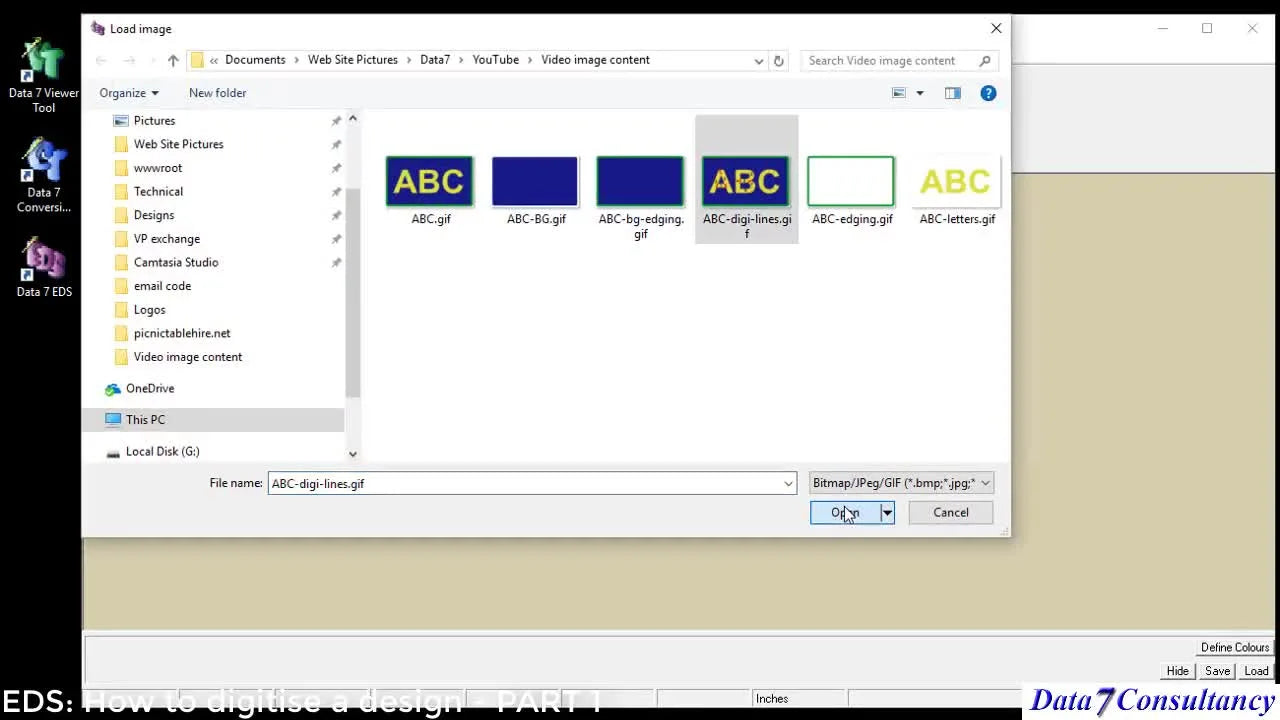 Digitize a Clean Background in Data 7 EDS: Helper Lines, Manual Underlay, and a 45° Seeding Fill That Actually Stitches Smooth