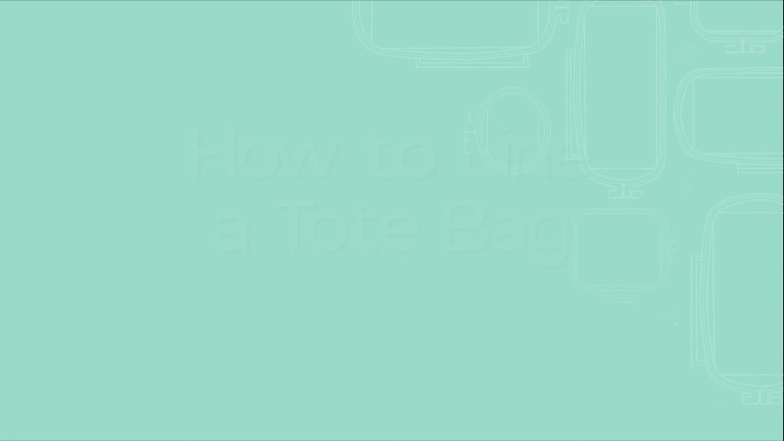 Foret shopper: Sådan liner du en Kimberbell tote og bokser hjørner – trin for trin