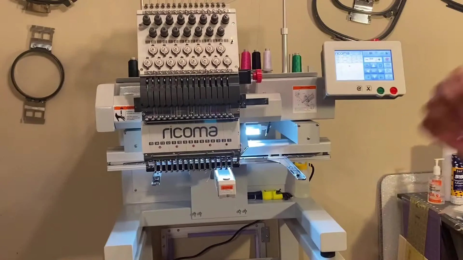 Ricoma Sock Embroidery That Actually Stays Centered: The Easy Sock Tool + Floating Method (No More Crooked Monograms)