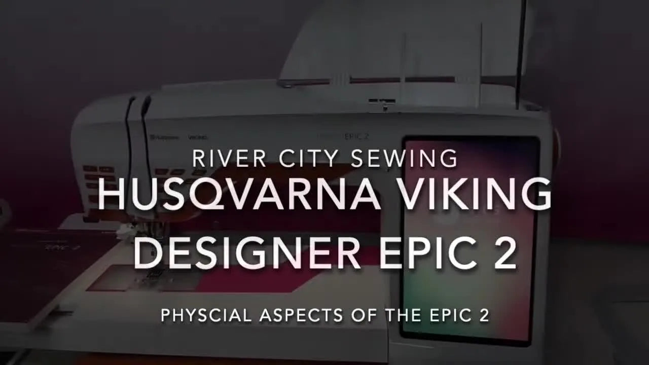 Husqvarna Viking Designer Epic 2 — konfiguracja fizyczna bez frustracji: nawlekanie, niebieskie bębenki, Dual Feed i ustawienia oświetlenia, które ratują wzrok