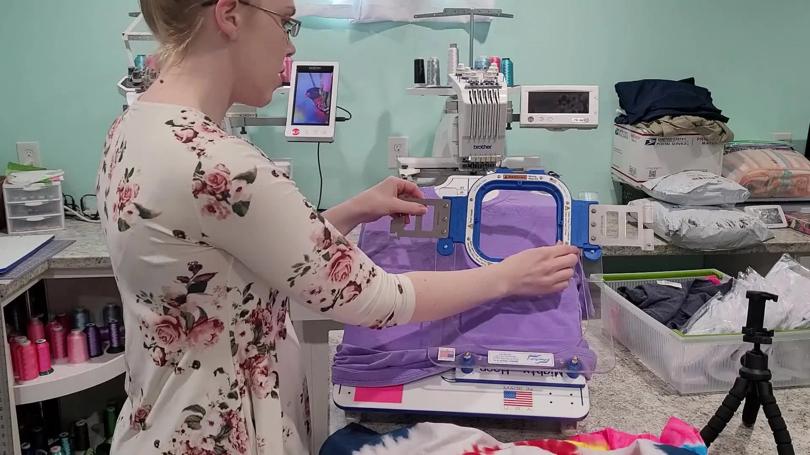 Stop Hooping Crooked: Dial In Left-Chest Monograms with a 5.5" Mighty Hoop, HoopMaster Station, and Brother PR1000e