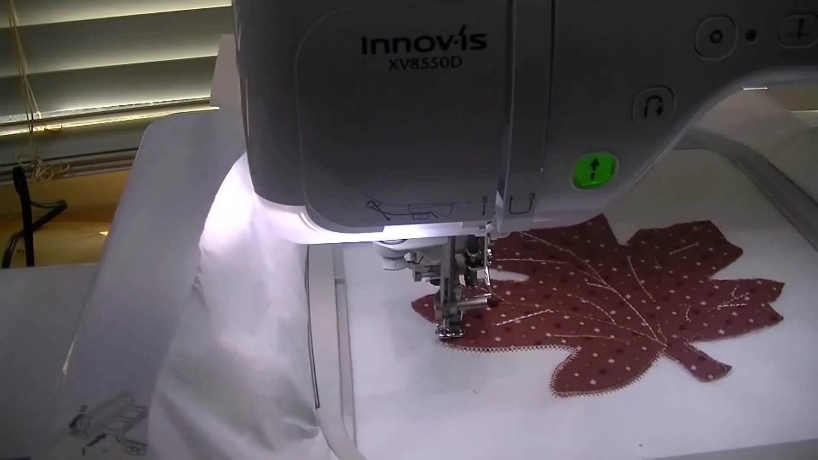 A Reversible ITH Maple Leaf Mug Rug on the Brother Dream Machine: The No-Slip Hooping Method That Saves Your Stitch-Out