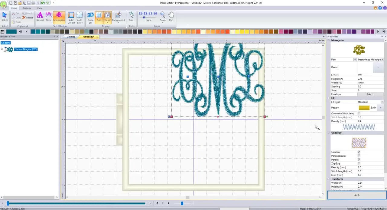 Initial Stitch by Pacesetter (Brother): The Fast, No-Drama Way to Build Monograms, Curved Text, and Clean PES Files