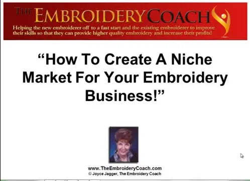 Stop Chasing “Everyone”: Build a Profitable Embroidery Niche Market Using Samples, Partnerships, and the Tools Your Competitors Don’t Have