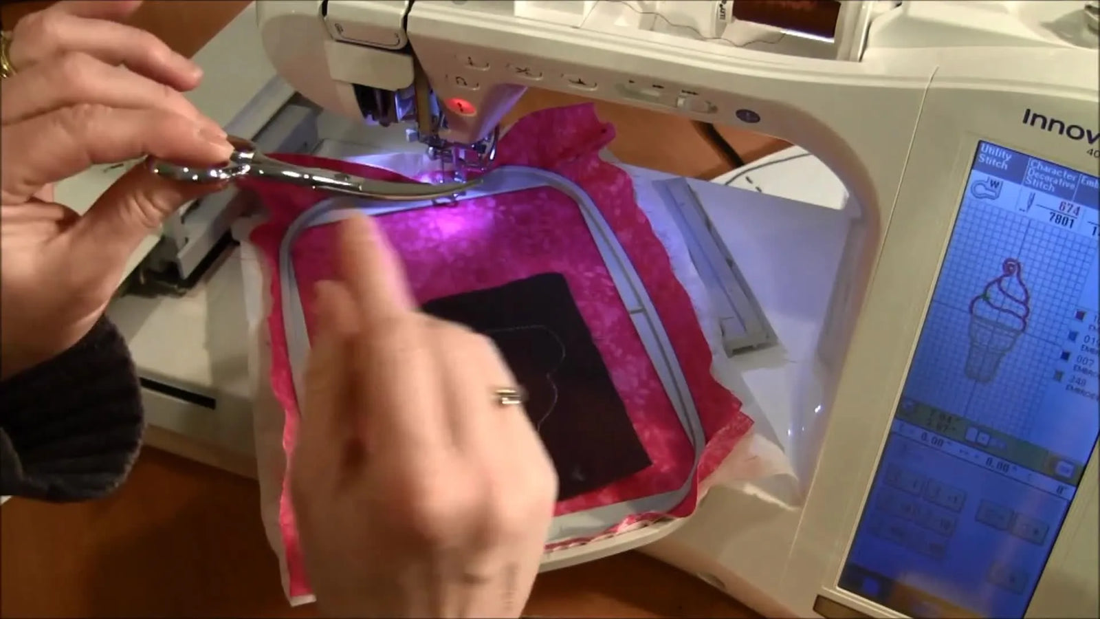 Clean Machine Appliqué on a Brother Innov-is 4000D: The Placement–Cut–Satin Workflow That Stops Fraying (and Saves Your Sanity)