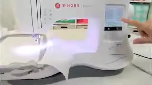 Singer Legacy Embroidery: Load a Design, Edit It on Screen, Stitch Cleanly—and Recover from a Thread Break Without Gaps