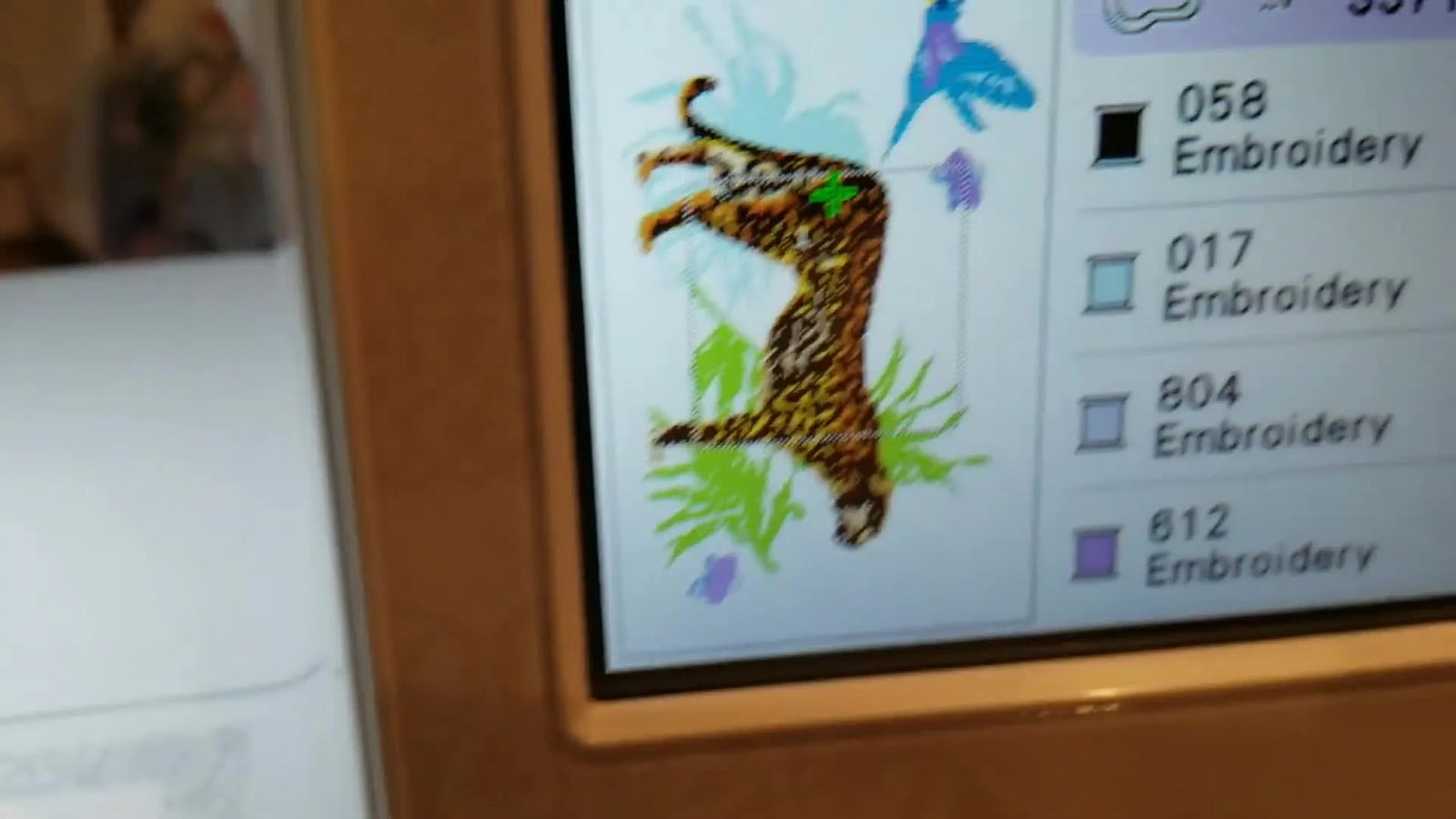 Run a 35,716-Stitch Cheetah on the Brother Innov-is NQ1700E Without Puckers, Mis-Registration, or Hoop Burn