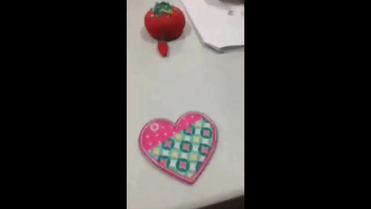 ITH Valentine Heart Tag on an Elna: The Sticky Stabilizer Scoring Trick That Saves Your Registration