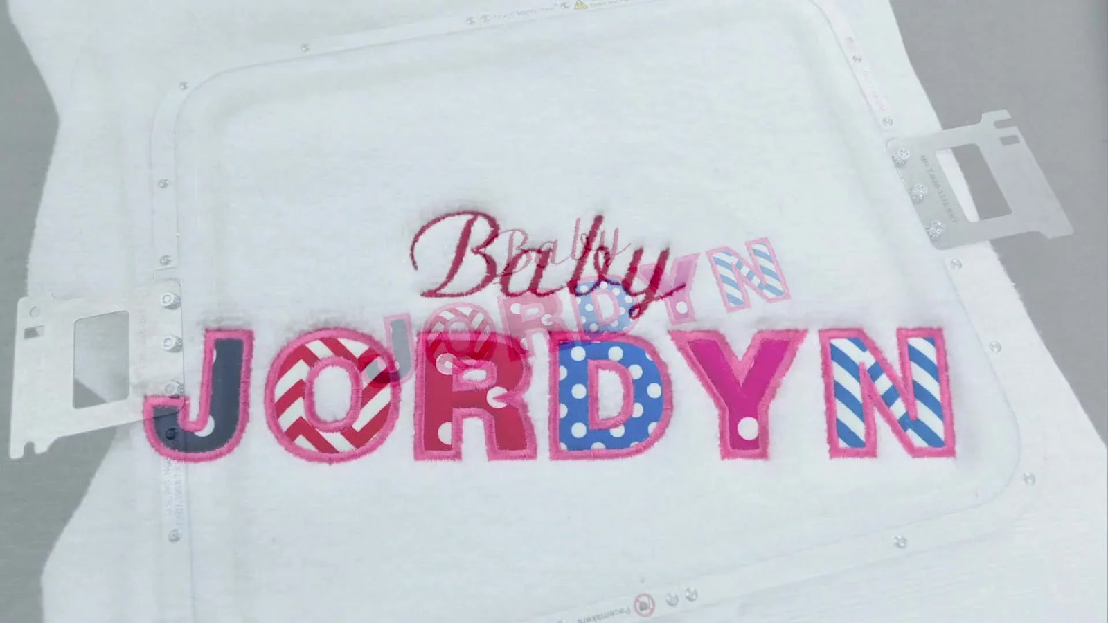 The No-Pucker Appliqué Towel Workflow: Hooping a Plush Oversized Towel in a 13×16 Magnetic Hoop (Baby Jordyn Project)