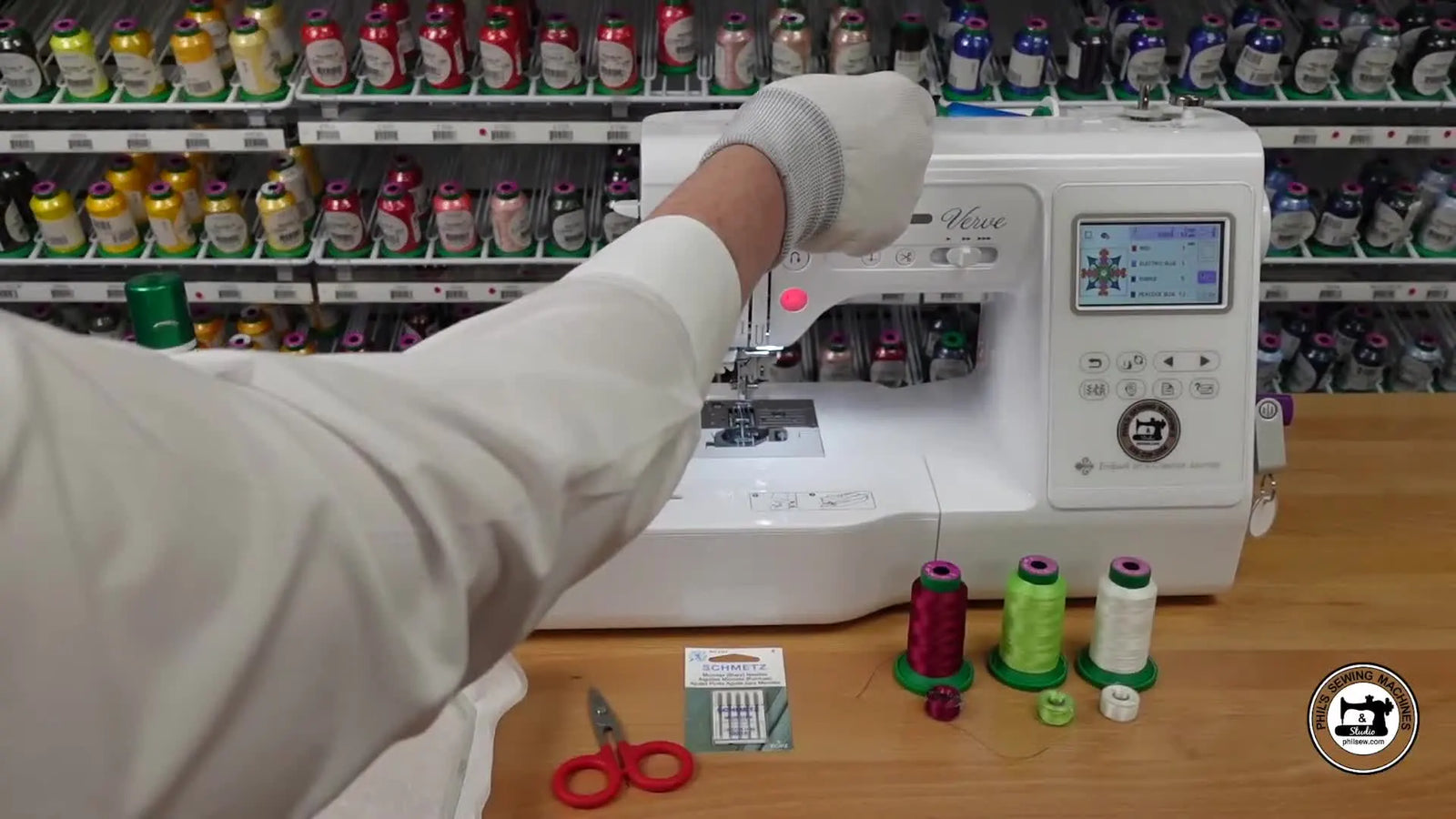 Crisp, Sparkly Freestanding Lace Snowflakes on a Baby Lock Verve: Mylar Placement, Clean Tear-Away, and the 5-Minute Soak Rule