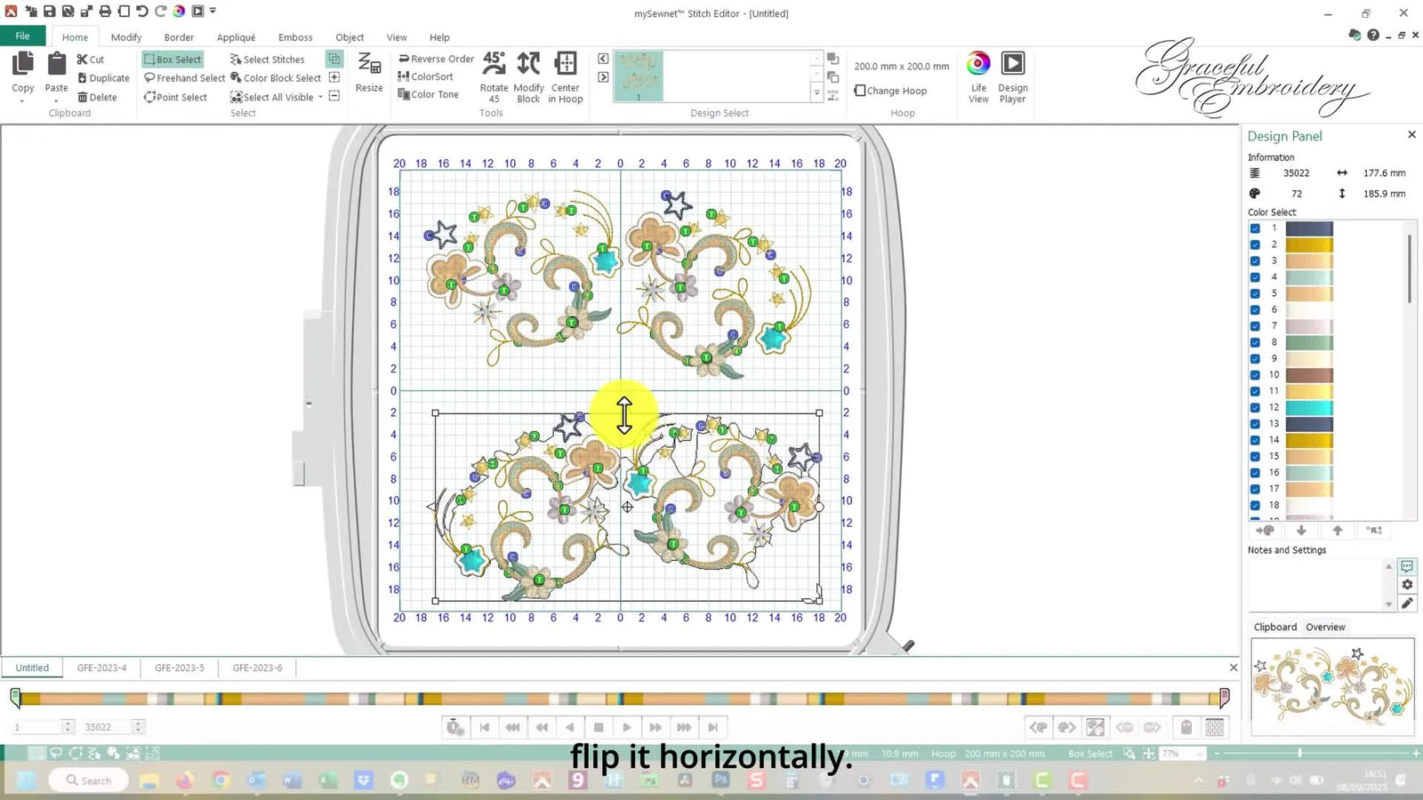 Don’t Rotate Yourself Into a Mess: Combine mySewnet Daily Freebies Into a Clean 200×200 Square Block (Without Distortion)