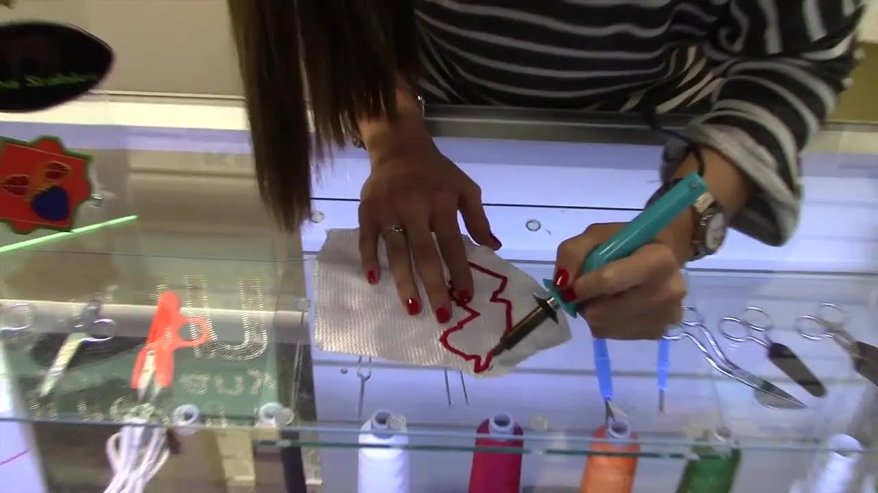 Your First Custom Embroidery Patch That Actually Looks Pro: Heat Seal Backing + Hot Knife Cutting (No Scorched Edges)