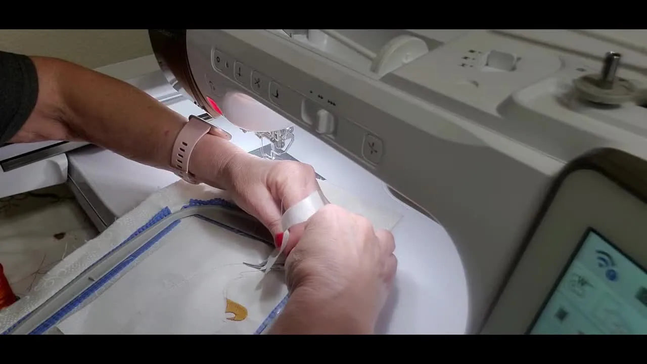 Trim-It-Close Thanksgiving Gnome Appliqué on a Baby Lock: Clean Edges, No Peek-Through, No Panic