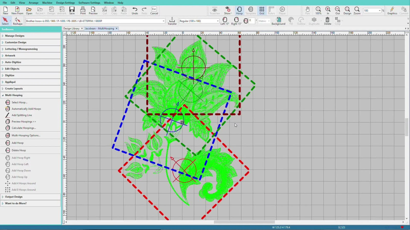 Stop Shrinking, Start Splitting: Hatch Embroidery 2 Multi-Hooping That Actually Lines Up in a 100×100mm (4×4) Hoop
