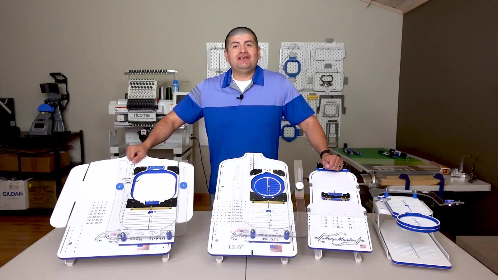 Mighty Hoop Station Sizes Explained (Adult, Youth, Baby): The Fast, Straight, No-Rehoop Workflow for Polos, Jackets, and Sleeves