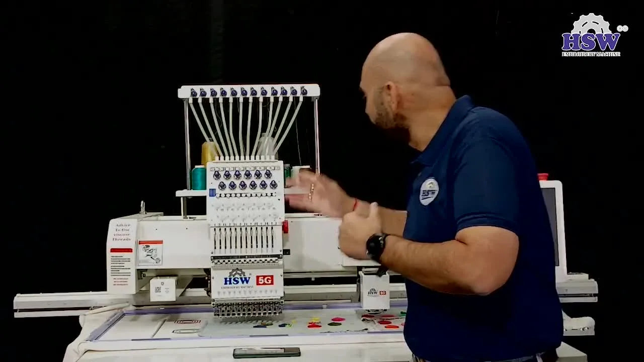 Register Your HSW Multi-Needle Embroidery Machine the Right Way: QR Code, WhatsApp OTP, and the Serial-Plate Check That Stops Warranty Headaches