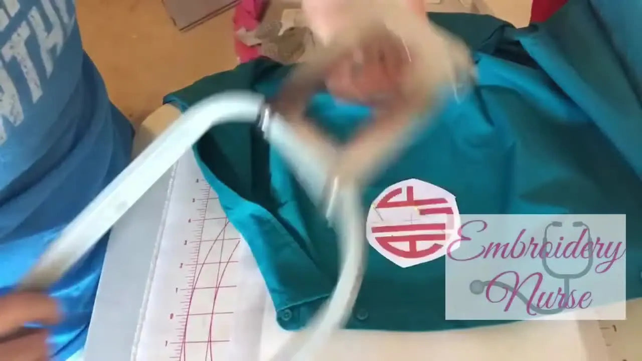 Thin Button-Down Shirt Monograms Without Puckering: The 5-Layer Poly Mesh + Magnetic Hoop Method That Actually Holds