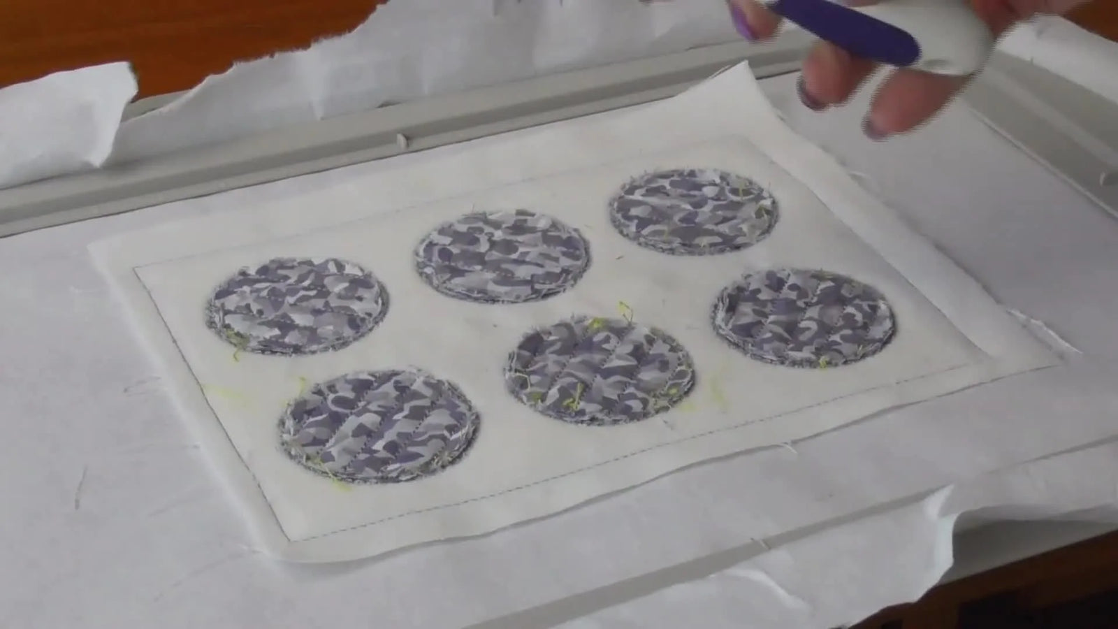 Kimberbell Chenille Pillows on a Baby Lock Visionary: The In-the-Hoop Workflow That Prevents Bulk, Slip, and “Oops-I-Cut-Through-It”