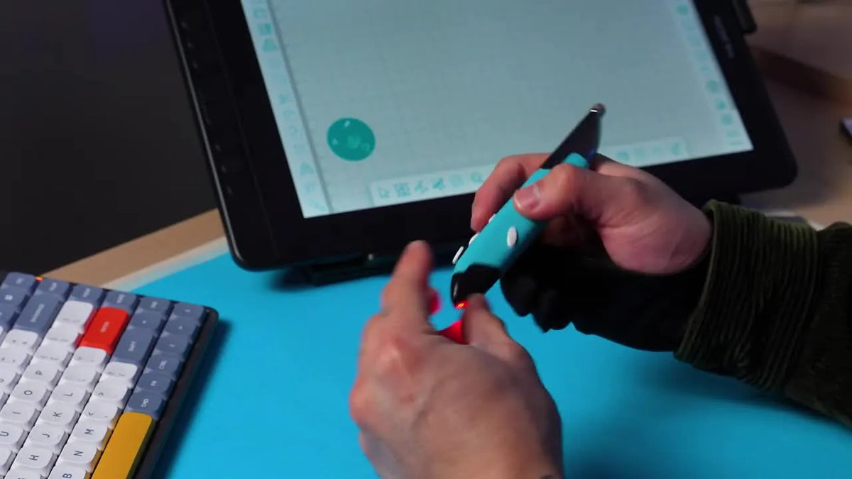 Digitizing Mouse A $15 Pen Mouse for Embroidery Digitizing? Setting Up the Lychee Wirel ...