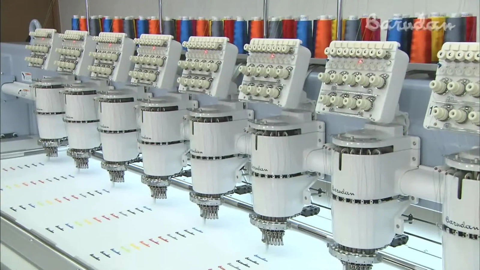 Barudan at Full Speed: How the Rotary Sewing Head, Cap System, and Heavy-Material Clamping Actually Pay Off on the Shop Floor